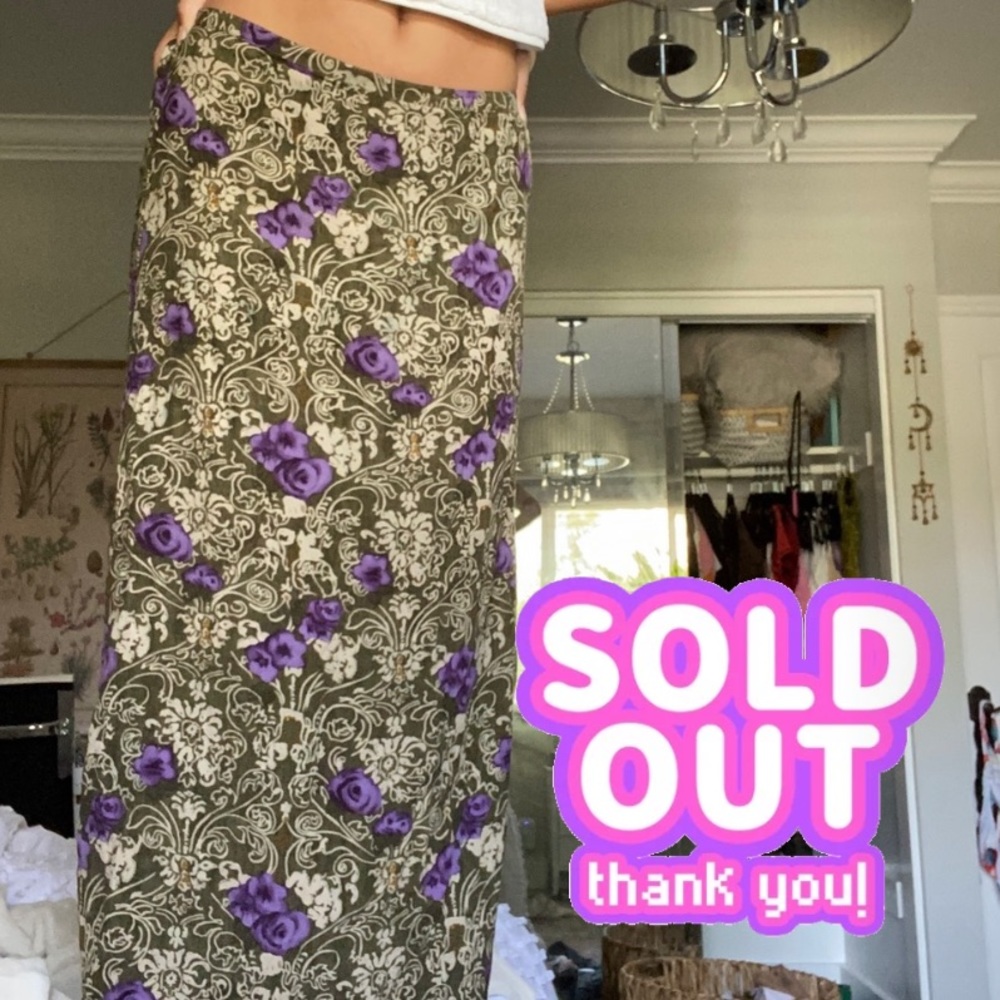 vintage long skirt